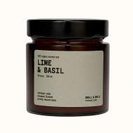 Свеча ароматическая Лайм и баилик 200 SMELL & SMILE