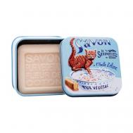 Мыло с цветком хлопка Рыжая кошка 100 La Savonnerie de Nyons