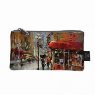 Косметичка женская маленькая кожаная Mahaon