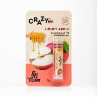 Бальзам для губ Honey Apple с ароматом Медовое Яблоко CRAZYME