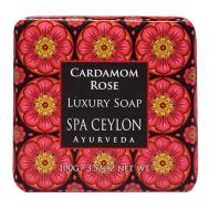 Роскошное мыло "Роза и Кардамон" 100 SPA CEYLON
