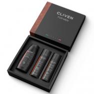 Подарочный мужской набор косметики для волос, тела и лица Cliven