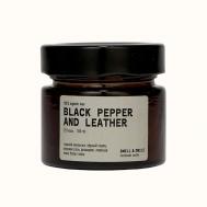 Свеча ароматическая Кожа и сандал 100 SMELL & SMILE