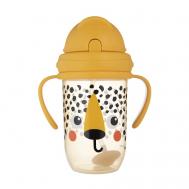 Поильник-непроливайка с трубочкой и утяжелителем BabiesBoo, гепард Canpol Babies