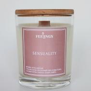 Свеча ароматическая из соевого воска "Sensuality" 250 FEELINGS
