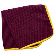 Вафельная фиолетовая микрофибровая салфетка EOLITHIC