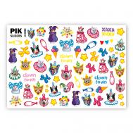 Слайдеры для ногтей P-086 Котики Пик