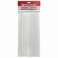 Клеевые стержни, диаметр 11мм, прозрачные, КОМПЛЕКТ 16 штук Brauberg
