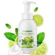 Мыло-пенка для рук и тела "Мятный лайм" 500 Synergetic