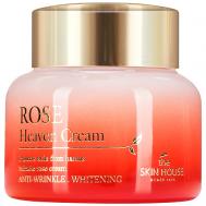 Крем для лица антивозрастной с экстрактом розы Rose Heaven 50 The Skin House