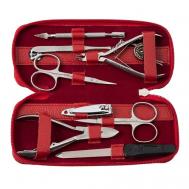 Маникюрный набор 8 предметов MS-71061 на молнии Zinger