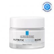 Nutritic Intense Riche Питательный крем для лица для глубокого восстановления сухой и очень сухой кожи с липидами, маслом карите (ши) и ниацинамидом 50 La Roche-Posay