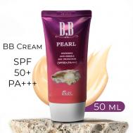 Тональный ББ крем с  Жемчугом Антивозрастной BB Cream SPF50+ PA+++ 50 EKEL