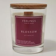 Свеча ароматическая из соевого воска "Blossom" 250 FEELINGS