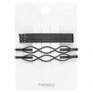 Заколки-невидимки для волос SHINING BROWN TWINKLE