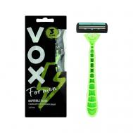 Станок для бритья одноразовый FOR MEN с тройным лезвием VOX