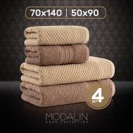 Комплект махровых полотенец SERA MODALIN