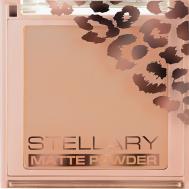 Компактная пудра для лица, шелковистая текстура с матирующим эффектом Pressed Powder STELLARY