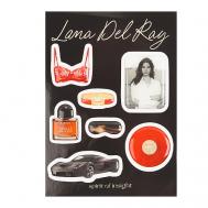 Объемные 3D стикеры на телефон Лана Дель Рей Spirit of Insight