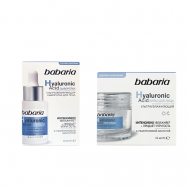 Набор для лица с гиалуроновой кислотой, сыворотка и крем BABARIA
