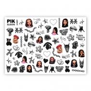 Слайдеры для ногтей P-097 Пик