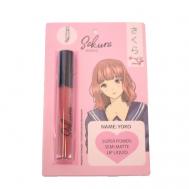 SAKURA BANDO Жидкая помада с полуматовым финишем SEMI MATTE LIP LIQUID Take and Go