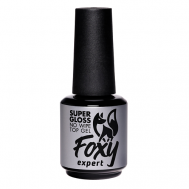 Верхнее покрытие без липкого слоя SUPER GLOSS 15 FOXY EXPERT