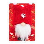 Декоративная ёлочная игрушка GNOME RED TWINKLE