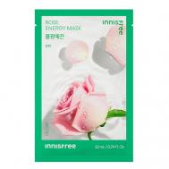 Маска для лица с розой для сияния кожи Squeeze Energy 22 InnisFree