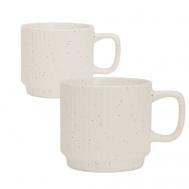 Набор керамических кружек для чая и кофе Mandarin Decor