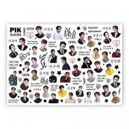 Слайдеры для ногтей P-062 Пик