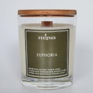 Свеча ароматическая из соевого воска "Euphoria" 250 FEELINGS