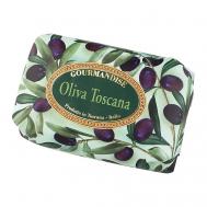 Мыло натуральное парфюмированное Тосканская Олива Oliva Toscana 200 GOURMANDISE