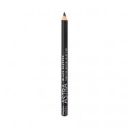 Карандаш для глаз Black glitter контурный Астра