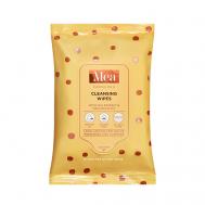 Салфетки влажные очищающие с экстрактом шелка и маслом макадамии Caring Milk MEA