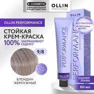 Перманентная крем-краска для волос PERFORMANCE 60 Ollin Professional