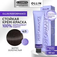 Перманентная крем-краска для волос PERFORMANCE 60 Ollin Professional