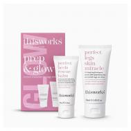 Набор средств для ухода за ногами Prep and Glow Kit this works