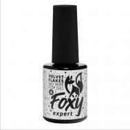 Матовый топ для ногтей с хлопьями 4 10 FOXY EXPERT