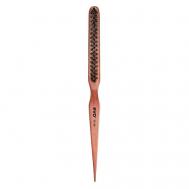 [Тайлер] Узкая щетка с натуральной щетиной для причесок Tyler natural bristle teasing brush EVO