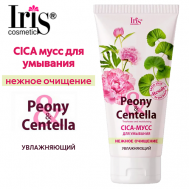 CICA мусс для умывания Peony Centella нежное очищение 170 Iris Cosmetic