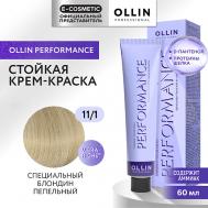 Перманентная крем-краска для волос PERFORMANCE 60 Ollin Professional
