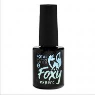 Топ для ногтей глянцевый с поталью №2 10 FOXY EXPERT