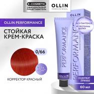 Перманентная крем-краска для волос PERFORMANCE 60 Ollin Professional