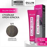 Перманентная крем-краска для волос OLLIN COLOR 100 Ollin Professional
