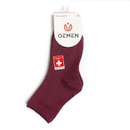 Носки женские VN081 бордовый Oemen