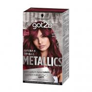 Краска для волос стойкая с эффектом металлик got2b