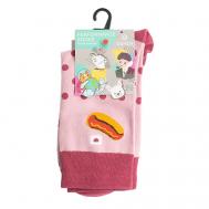 Носки унисекс PM401 розовый Oemen