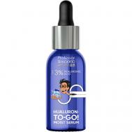 Сыворотка для лица "HYALURON-TO-GO! MOIST SERUM" увлажняющая c гиалуроновой кислотой, ровный тон и anti age эффект 30 Professor SkinGOOD