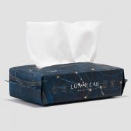 Одноразовые хлопковые полотенца для лица и тела / 50 шт Lunar Laboratory